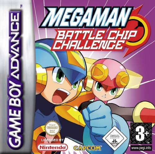 Game | Nintendo Game Boy Advance GBA | Mega Man Battle Chip Challenge