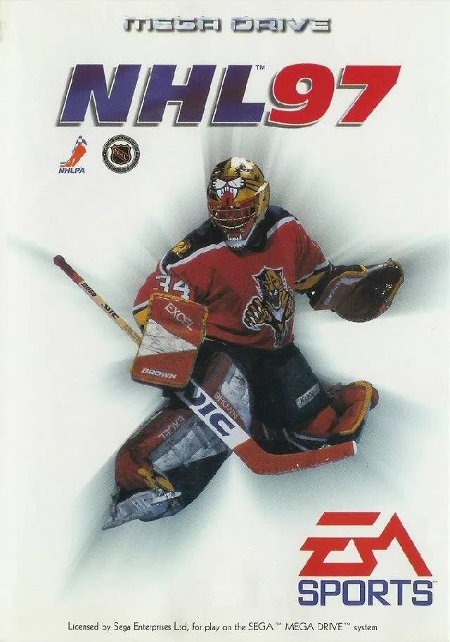 Game | Sega Mega Drive | NHL 97 Physical Video Games Game Sega