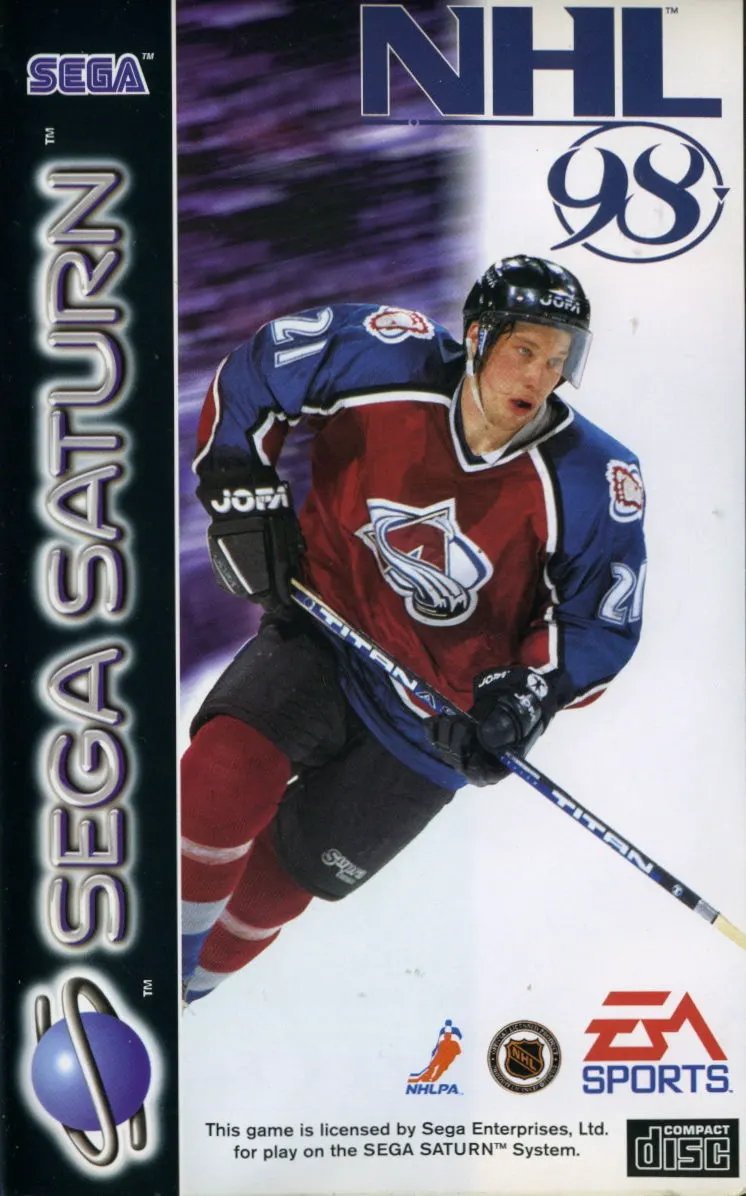 Game | Sega Saturn | NHL '98 Physical Video Games Game Sega