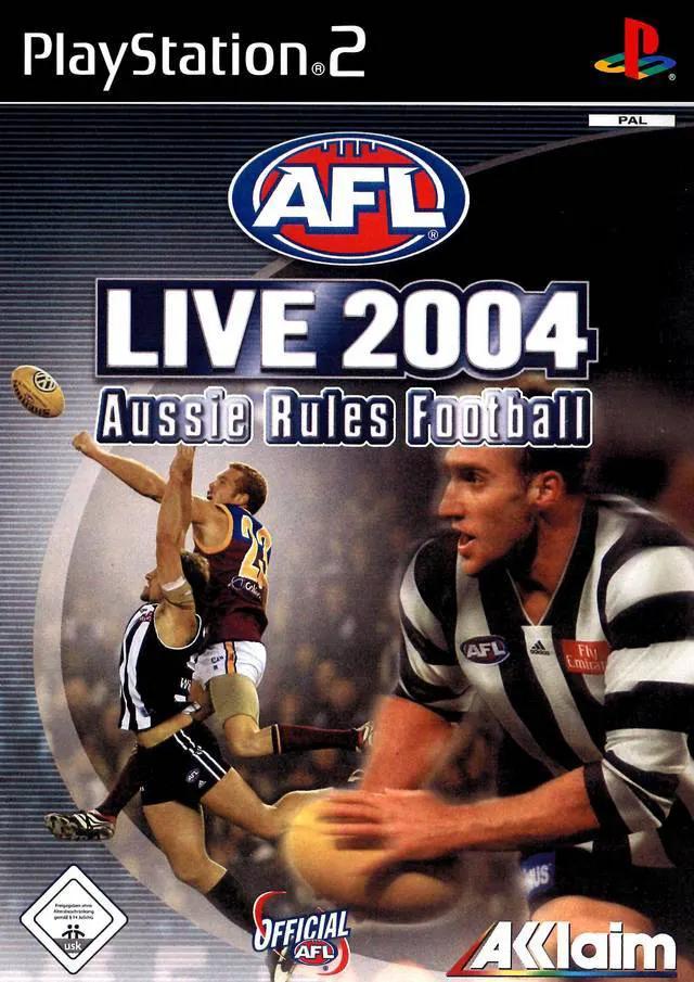 Game | Sony PlayStation PS2 | AFL Live 2004: Aussie Rules Football Physical Video Games Game Sony