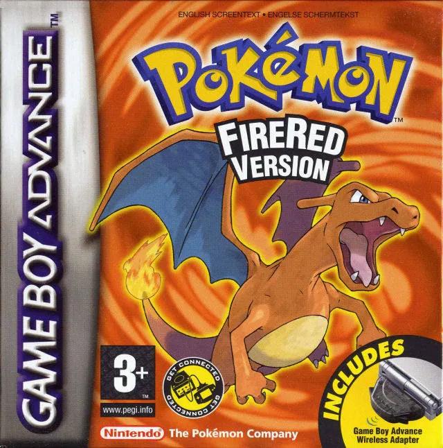 Game | Nintendo Game Boy Advance GBA | Pokemon FireRed Physical Video Games Game Nintendo