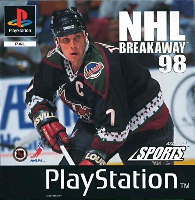Game | Sony PlayStation PS1 | NHL Breakaway 98 Physical Video Games Game Sony