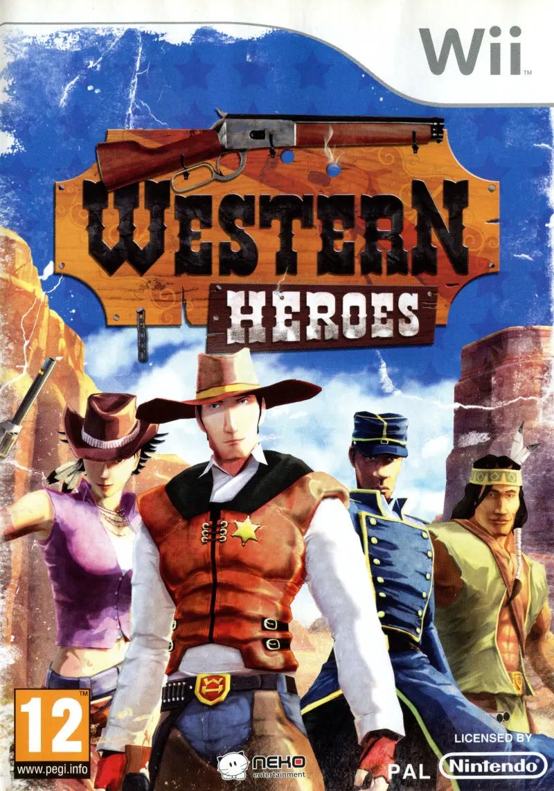 Game | Nintendo Wii | Western Heroes Physical Video Games Game Nintendo