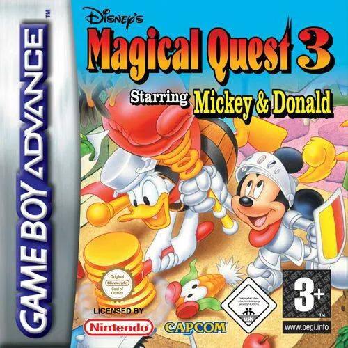 Game | Nintendo Game Boy Advance GBA | Magical Quest 3 Starring Mickey & Donald Physical Video Games Game Nintendo