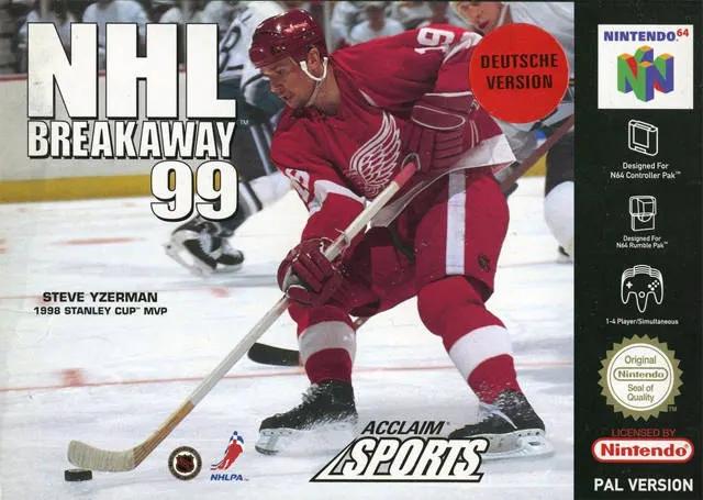 Game | Nintendo N64 | NHL Breakaway '99 Physical Video Games Game Nintendo