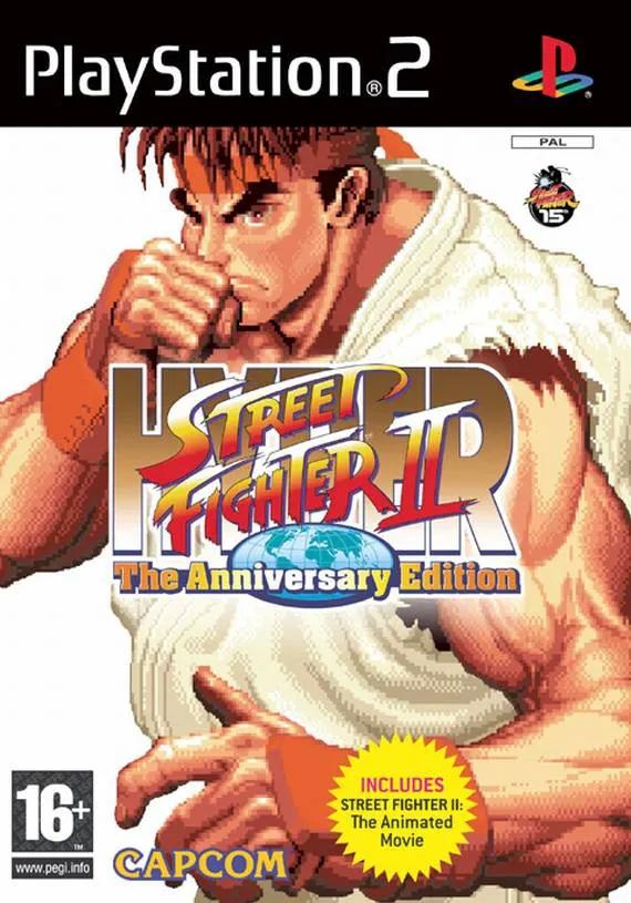 Game | Sony PlayStation PS2 | Hyper Street Fighter II: The Anniversary Edition Physical Video Games Game Sony