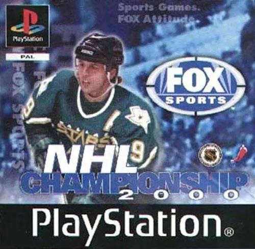 Game | Sony PlayStation PS1 | NHL Championship 2000 Physical Video Games Game Sony