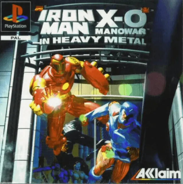 Game | Sony PlayStation PS1 | Iron Man X-O Manowar In Heavy Metal Physical Video Games Game Sony