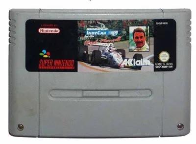 Game | Super Nintendo SNES | Nigel Mansell Indy Car Physical Video Games Game Nintendo