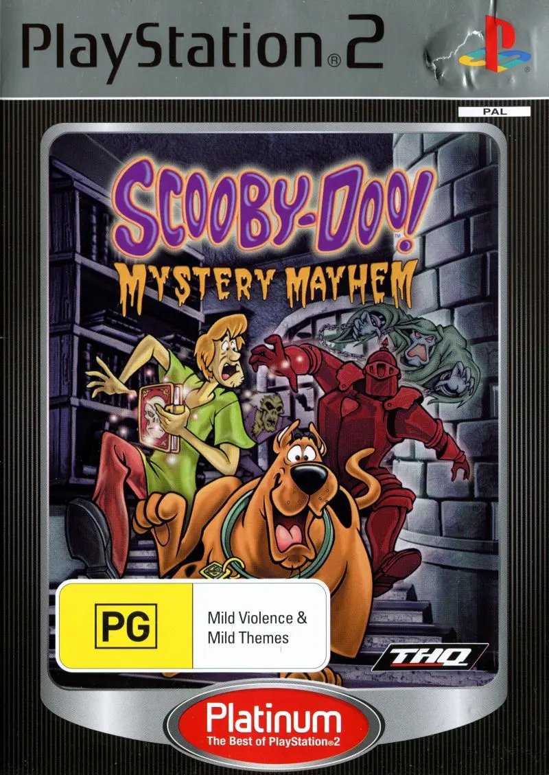 Game | Sony PlayStation PS2 | Scooby Doo Mystery Mayhem (Platinum) Physical Video Games Game Sony
