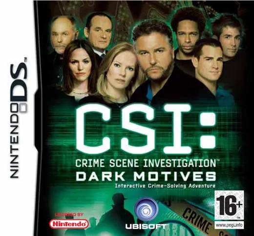Game | Nintendo DS | CSI Dark Motives Physical Video Games Game Nintendo