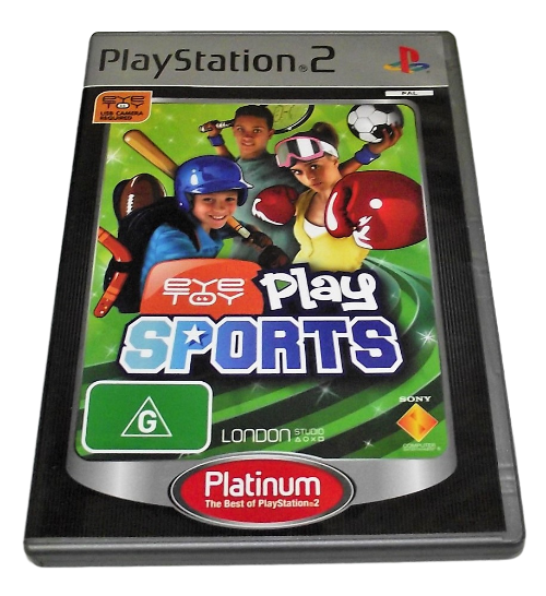 Game | Sony PlayStation PS2 | Eye Toy Play Sports (Platinum) Physical Video Games Game Sony
