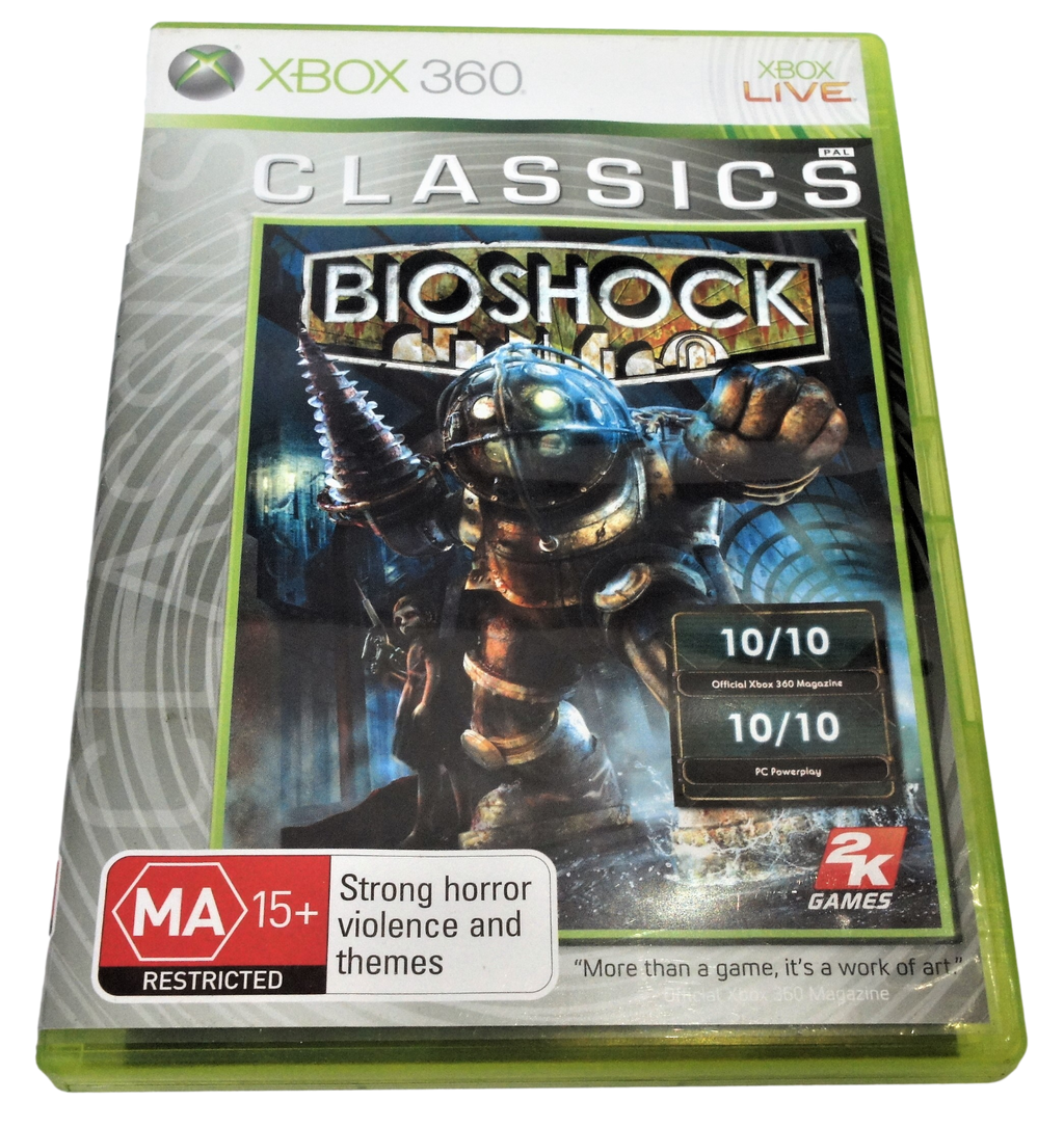 Game | Xbox 360 | Bioshock (Classics) Physical Video Games Game Microsoft