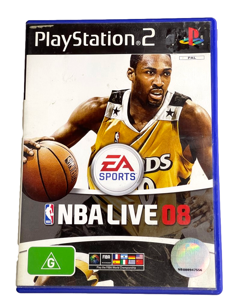 Game | Sony PlayStation PS2 | NBA Live 08 Physical Video Games Game Sony