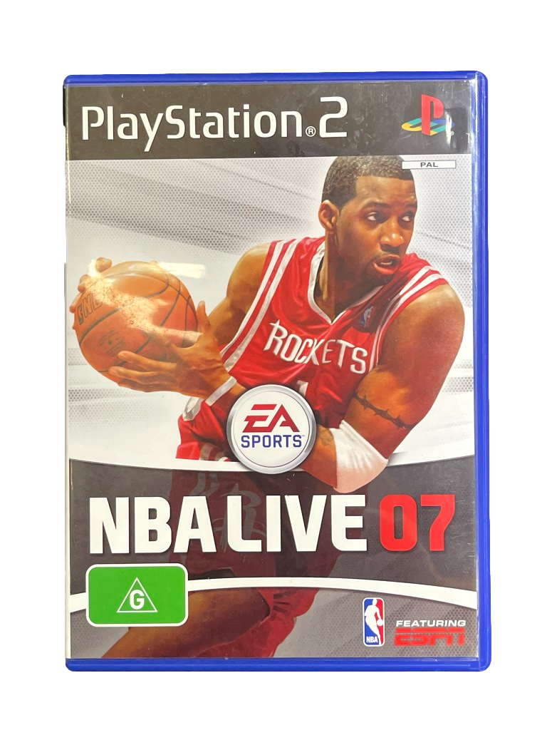 Game | Sony PlayStation PS2 | NBA Live 2007 Physical Video Games Game Sony