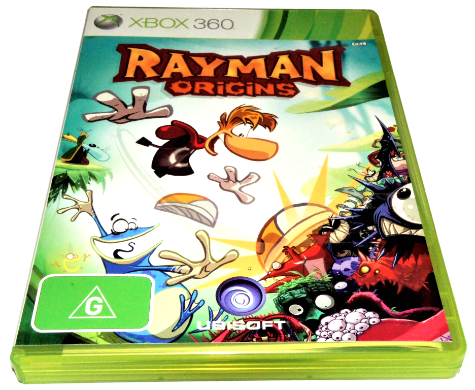 Game | Xbox 360 | Rayman Origins Physical Video Games Game Microsoft