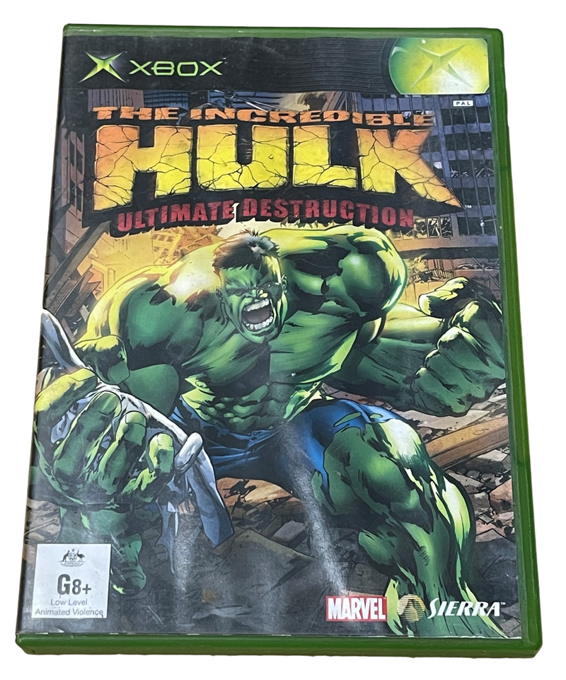 Game | Xbox | The Incredible Hulk: Ultimate Destruction Physical Video Games Game Microsoft