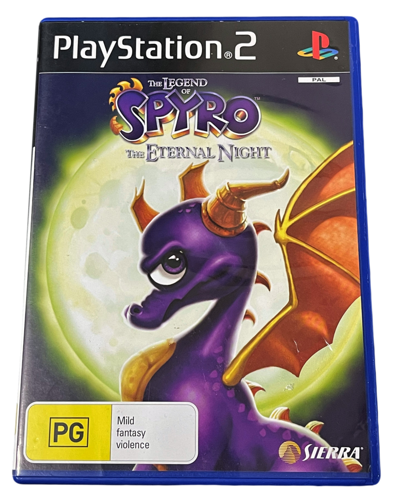 Game | Sony PlayStation PS2 | Legend Of Spyro The Eternal Night Physical Video Games Game Sony