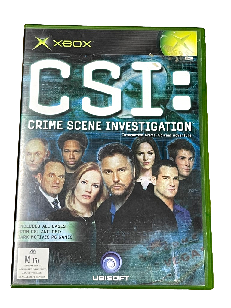 Game | Xbox | CSI: Crime Scene Investigation Physical Video Games Game Microsoft