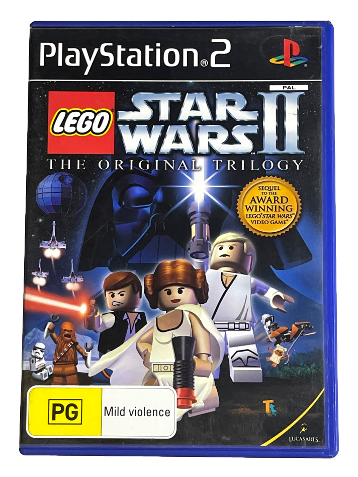 Game | Sony PlayStation PS2 | LEGO Star Wars II Original Trilogy Physical Video Games Game Sony