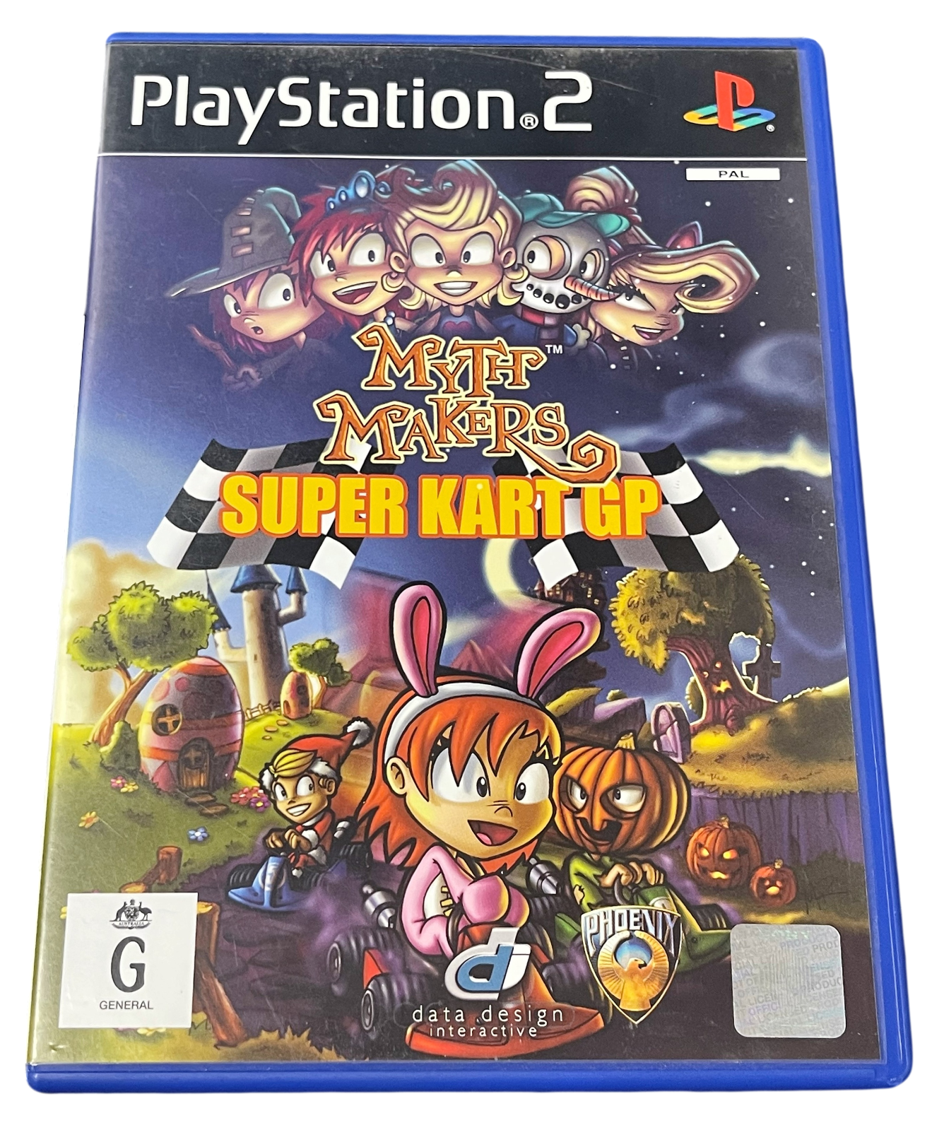 Game | Sony PlayStation PS2 | Myth Makers: Super Kart GP Physical Video Games Game Sony