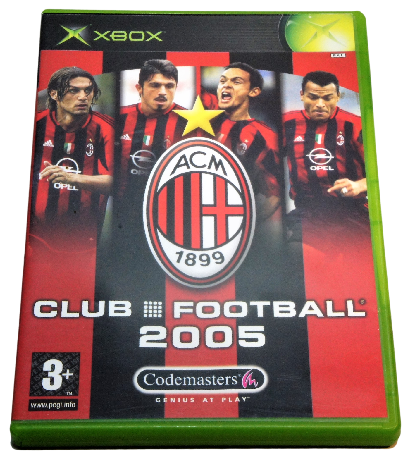 Game | Xbox | Club Football 2005: Milan Physical Video Games Game Microsoft