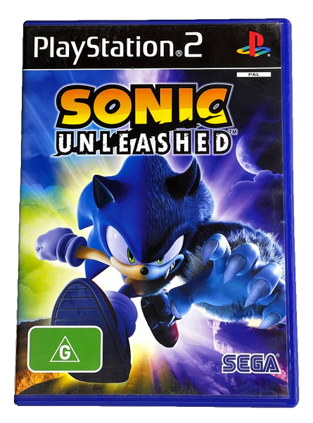 Game | Sony PlayStation PS2 | SONIC Unleashed Physical Video Games Game Sony