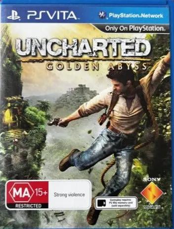 Game | Sony PlayStation Vita | Uncharted Golden Abyss Physical Video Games Game Sony