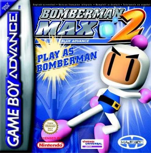 Game | Nintendo Game Boy Advance GBA | Bomberman Max 2: Blue Advance Physical Video Games Game Nintendo