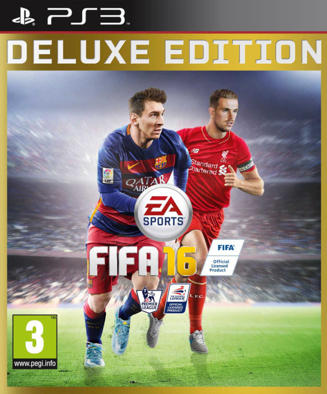 Game | Sony PlayStation PS3 | FIFA 16 (Deluxe Edition)