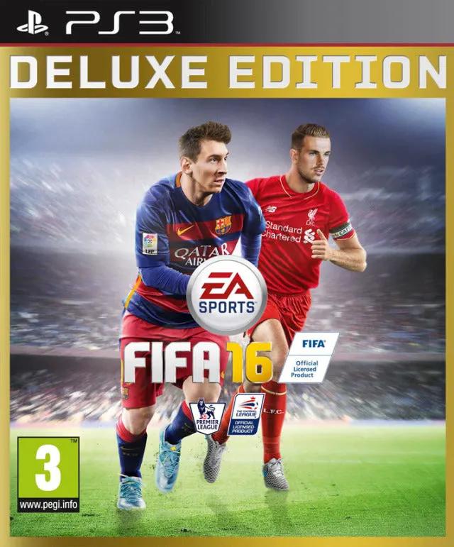 Game | Sony PlayStation PS3 | FIFA 16 (Deluxe Edition) Physical Video Games Game Sony