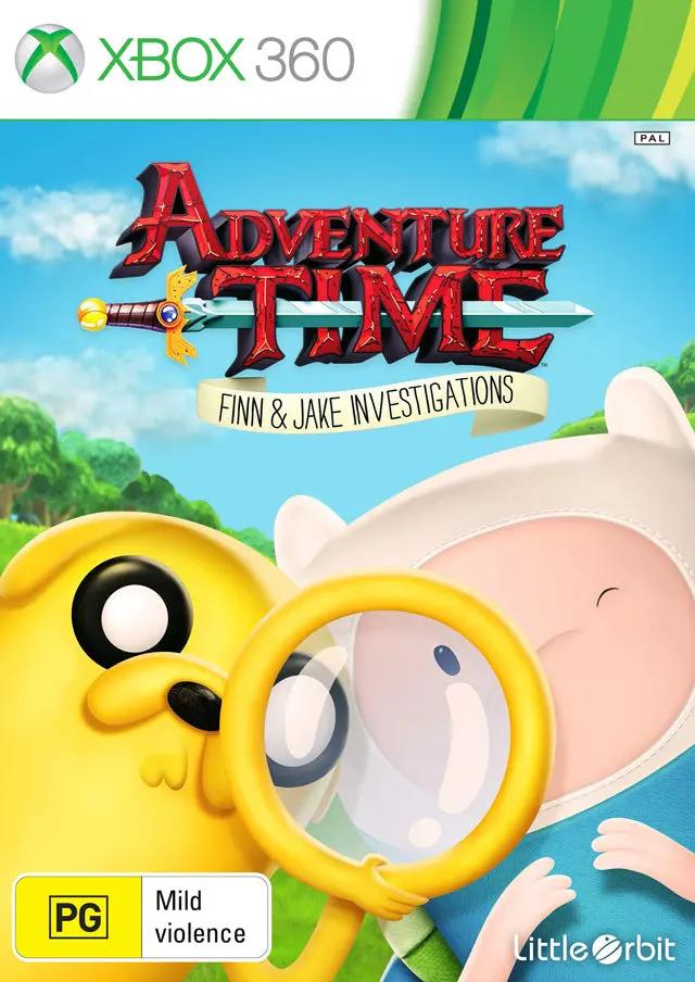 Game | Xbox 360 | Adventure Time: Finn & Jake Investigations Physical Video Games Game Microsoft