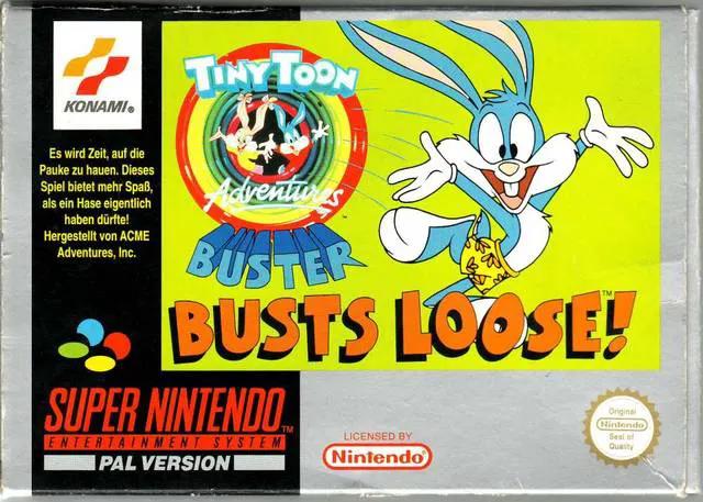Game | Super Nintendo SNES | Tiny Toon Adventures Buster Busts Loose Physical Video Games Game Nintendo