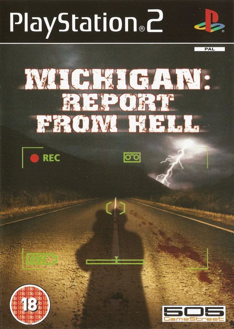 Game | Sony PlayStation PS2 | Michigan: Report From Hell Physical Video Games Game Sony