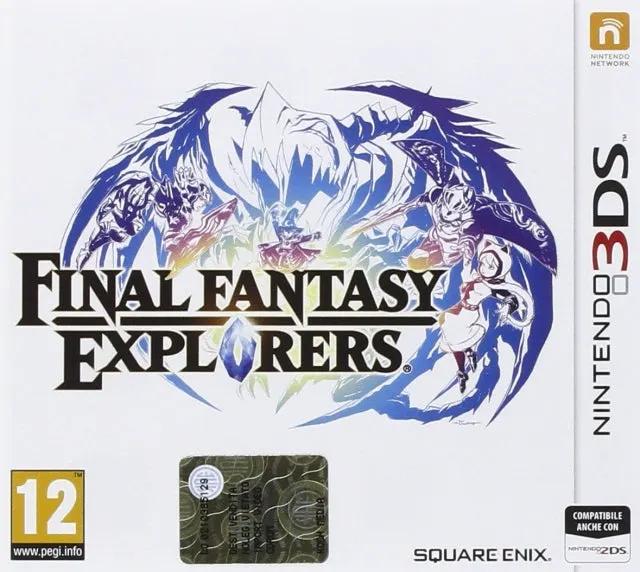 Game | Nintendo 3DS | Final Fantasy Explorers Physical Video Games Game Nintendo