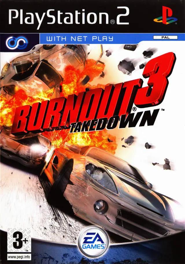 Game | Sony PlayStation PS2 | Burnout 3 Takedown Physical Video Games Game Sony