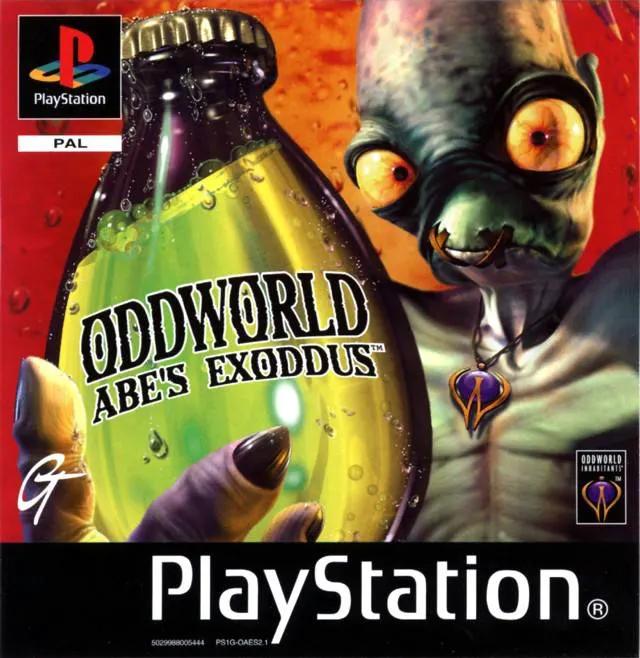 Game | Sony PlayStation PS1 | Oddworld Abe's Exoddus Physical Video Games Game Sony