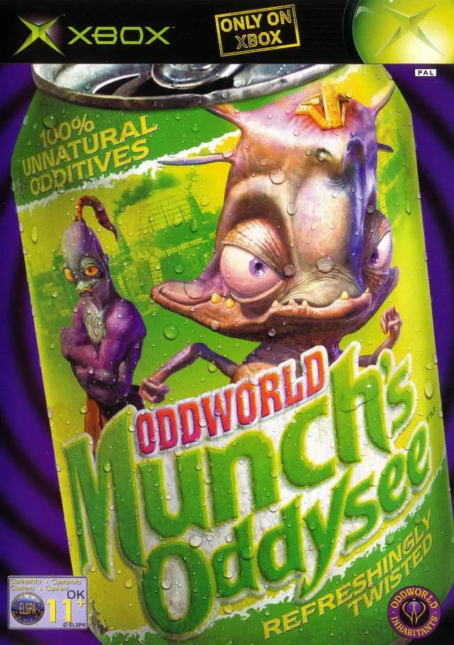 Game | Xbox | Oddworld Munch's Oddysee Physical Video Games Game Microsoft