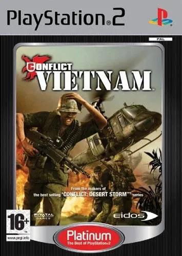 Game | Sony PlayStation PS2 | Conflict Vietnam (Platinum) Physical Video Games Game Sony