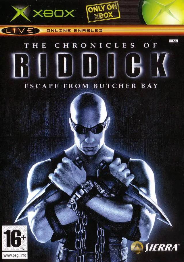Game | Xbox | Chronicles Of Riddick: Escape From Butcher Bay Physical Video Games Game Microsoft