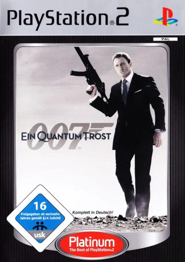 Game | Sony PlayStation PS2 | 007 Quantum Of Solace (Platinum) Physical Video Games Game Sony