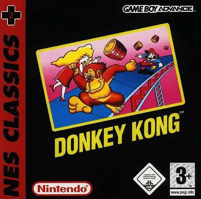 Game | Nintendo Game Boy Advance GBA | Donkey Kong NES Classics Physical Video Games Game Nintendo
