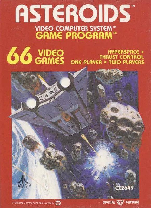 Game | Atari 2600 | Asteroids Physical Video Games Game Atari