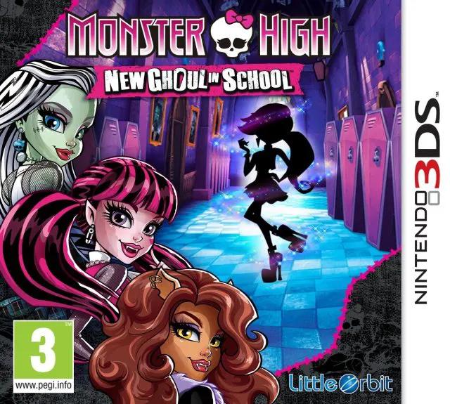 Game | Nintendo 3DS | Monster High: New Ghoul In School Physical Video Games Game Nintendo