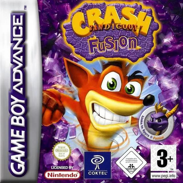 Game | Nintendo Game Boy Advance GBA | Crash Bandicoot: Fusion Physical Video Games Game Nintendo