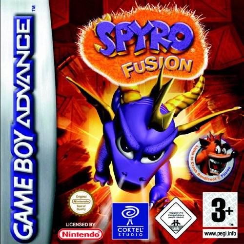 Game | Nintendo Game Boy Advance GBA | Spyro Fusion