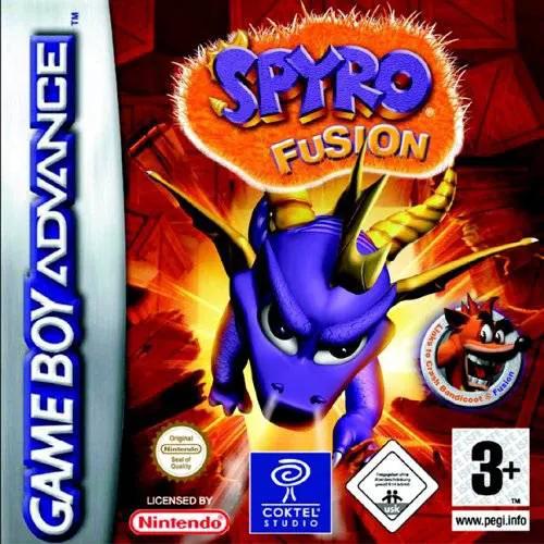 Game | Nintendo Game Boy Advance GBA | Spyro Fusion Physical Video Games Game Nintendo