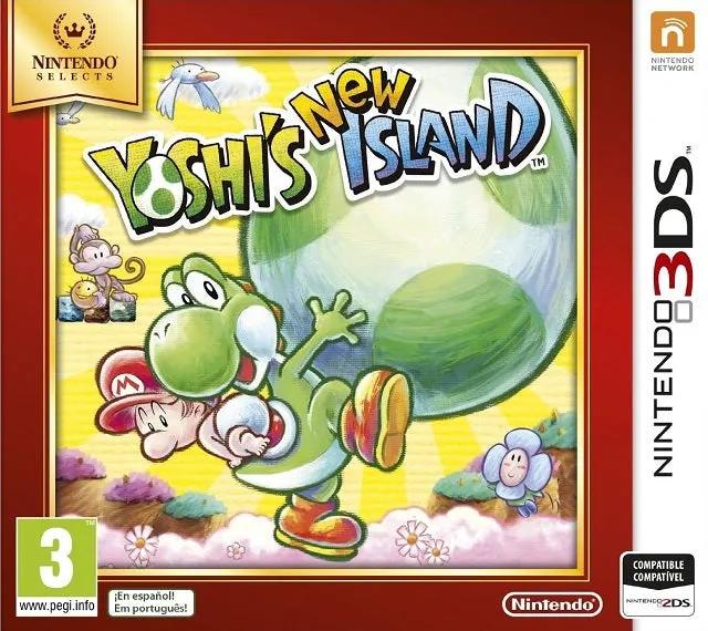 Game | Nintendo 3DS | Yoshi's New Island (Nintendo Selects) Physical Video Games Game Nintendo