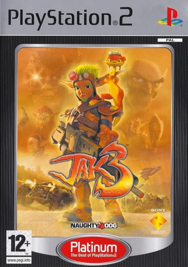 Game | Sony PlayStation PS2 | Jak 3 (Platinum) Physical Video Games Game Sony