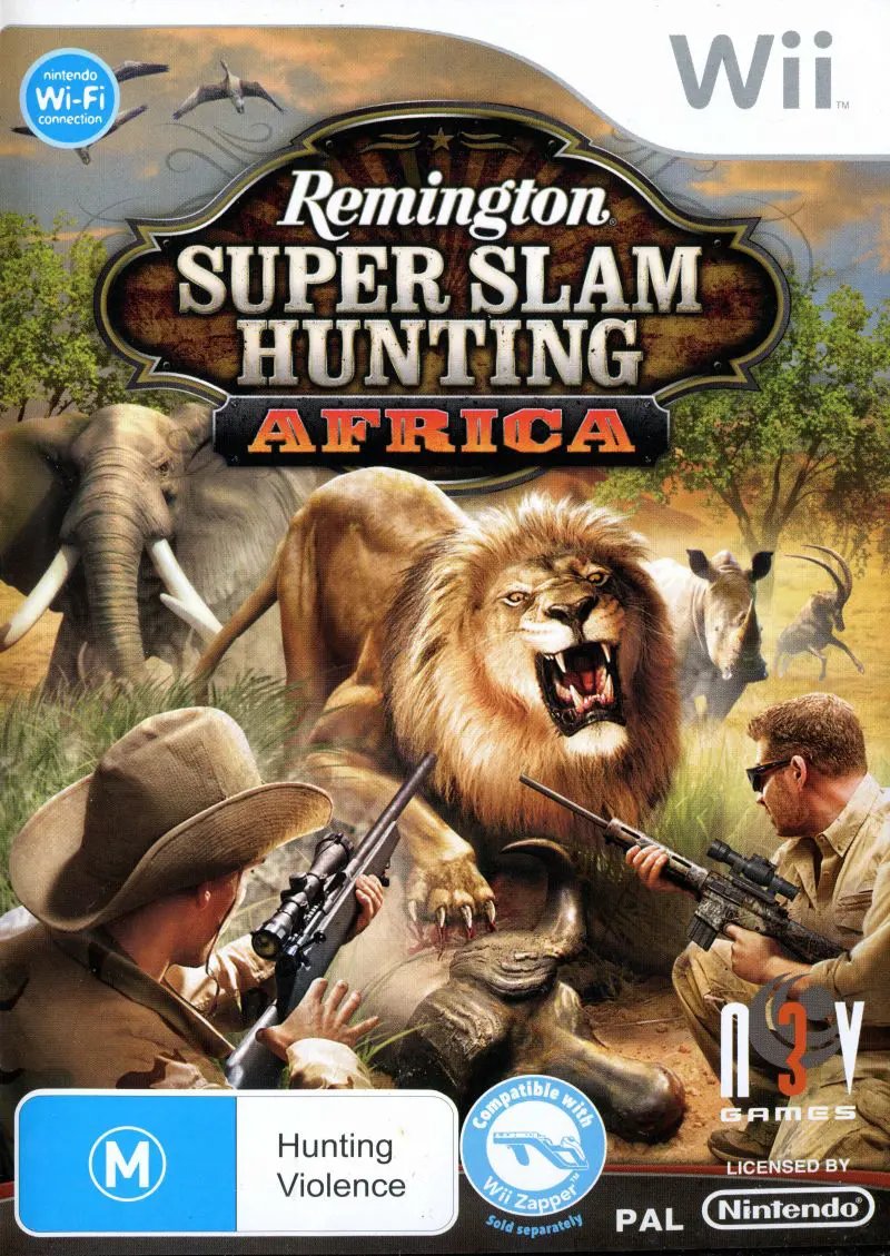 Game | Nintendo Wii | Remington Super Slam Hunting: Africa Physical Video Games Game Nintendo